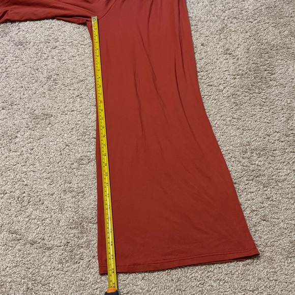 Burnt orange/red jumpsuit with pockets - Picture 2 of 6
